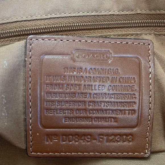 Vintage coach bag - Picture 4 of 4